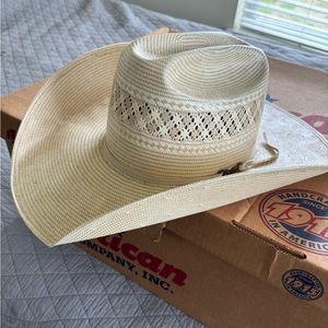 American Straw Cowboy Hat